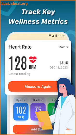 Heart Rate & Blood Pressure screenshot