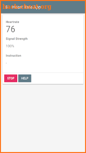 Heart Rate App screenshot