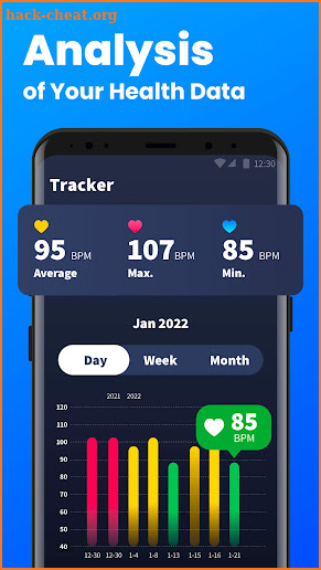 Heart Rate Monitor - Pulse App screenshot