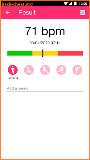 Heartbeat Monitor : Heart Rate, Pulse, Cardiograph screenshot