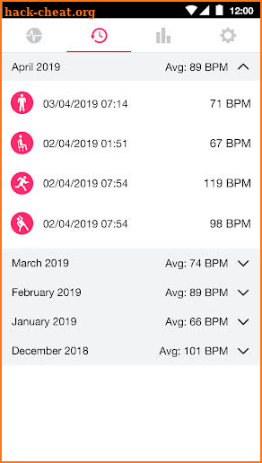 Heartbeat Monitor : Heart Rate, Pulse, Cardiograph screenshot