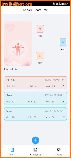 HeartBeat Rate - Pulse App screenshot