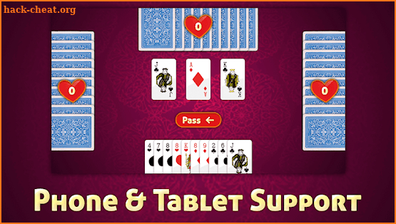 Hearts Card Game FREE screenshot