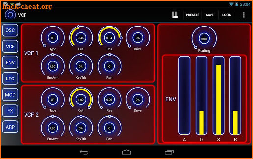 Heat Synthesizer Pro screenshot