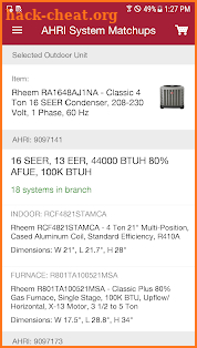 Heating & Cooling Supply screenshot