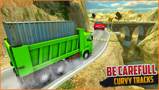 Heavy Cargo Truck Transport Uphill Driver 2019 screenshot