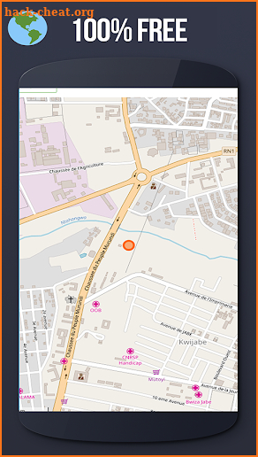 ✅ Burundi Offline Maps with gps free screenshot
