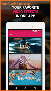 ✅ Efectum – Reverse Cam, Slow Motion, Fast Video screenshot