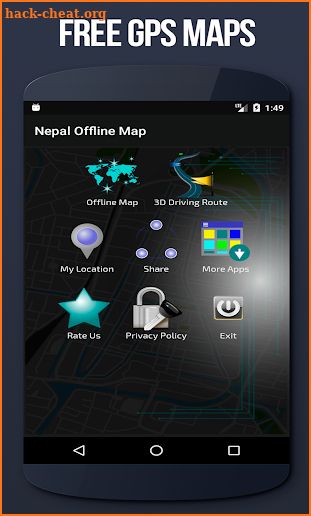 ✅ Nepal Offline Maps with gps free screenshot