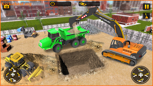 Heavy Construction Simulator Game: Excavator Games screenshot