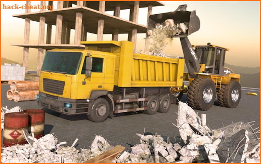 Heavy Crane Excavator Construction Transport screenshot