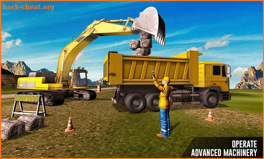 Heavy Excavator Construction Simulator: Crane Game screenshot