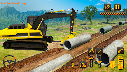 Heavy Excavator Construction:Sand Crane Simulator screenshot