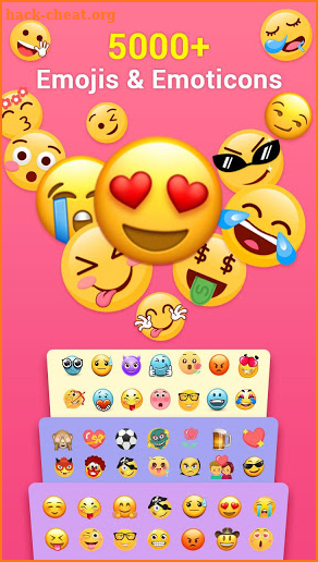 ❤️Emoji keyboard - Cute Emoticons, GIF, Stickers screenshot