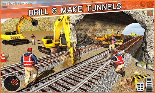 Heavy Machines Train Track Construction Simulator screenshot