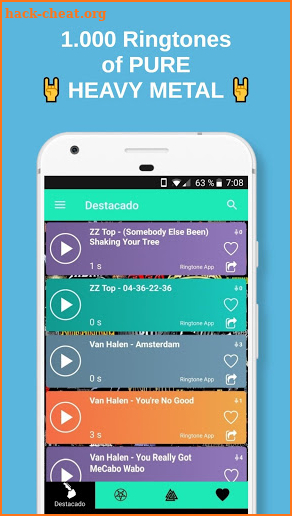 Heavy Metal Ringtones screenshot