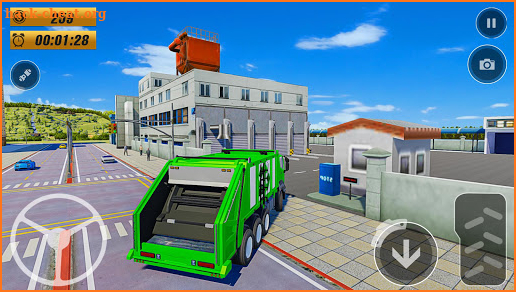 Heavy Trash Truck Sim - Grand Truck Game screenshot