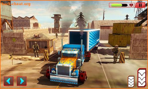 Heavy Truck Robot Giant Truck Driver Simulator screenshot