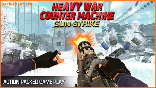 Heavy War Counter Machine Gun Strike Games 2021 screenshot