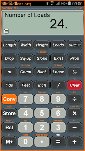 HeavyCalc Pro Calculator screenshot