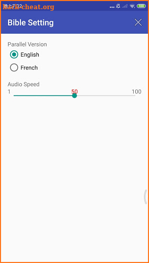 Hebrew English French Holy Bible Offline Audio screenshot