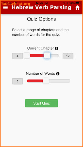 Hebrew Verb Parsing screenshot