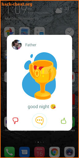 HedzApp - messages & alerts for children & parents screenshot