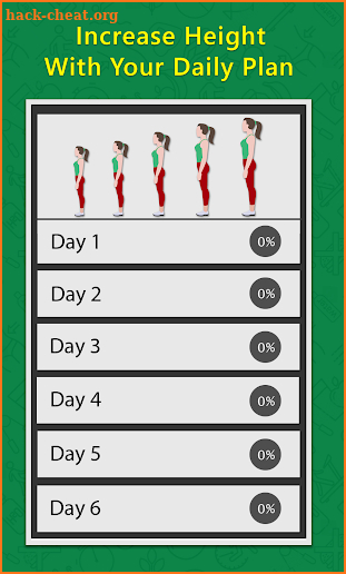 Height Increase Home Workout Plan : 30 Days Tips. screenshot