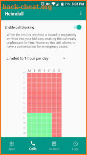 Heimdall Parental Control screenshot