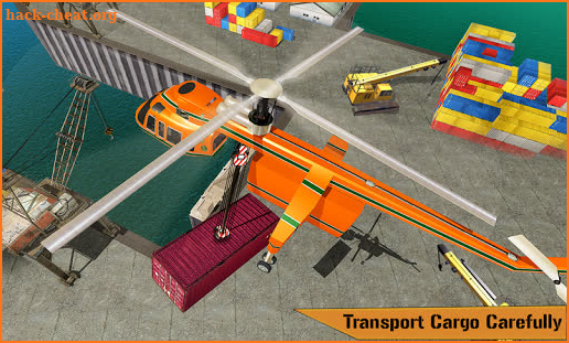 Helicopter Crane Cargo Delivery Transport Games screenshot