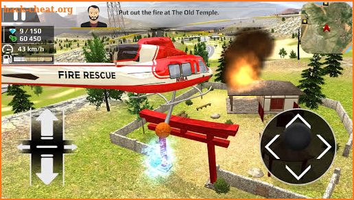 Helicopter Flying Simulator: Car Driving screenshot