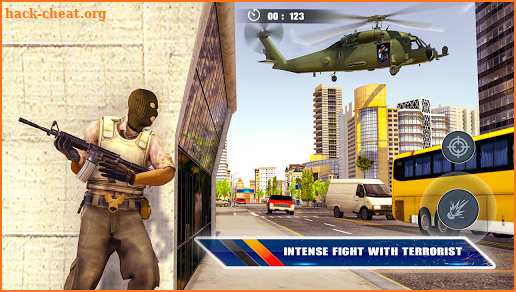 Helicopter Gunship Sniper 3d - Shooting Games 2021 screenshot