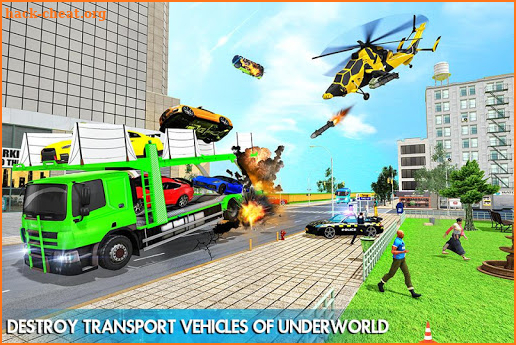 Helicopter Robot Transform War – Air robot games screenshot