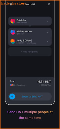 Helium HNT Wallet screenshot