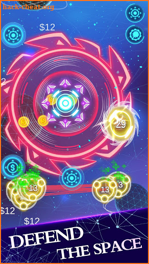 Helix Blast - Space War Defense! screenshot