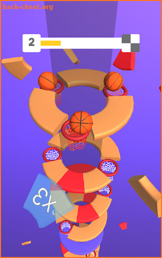 Helix Dunk screenshot