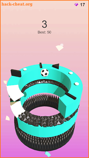 Helix Hoop Smash - Music Game screenshot