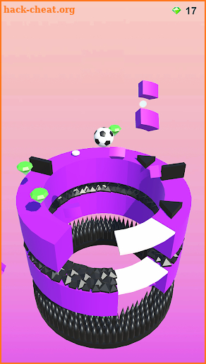 Helix Hoop Smash - Music Game screenshot