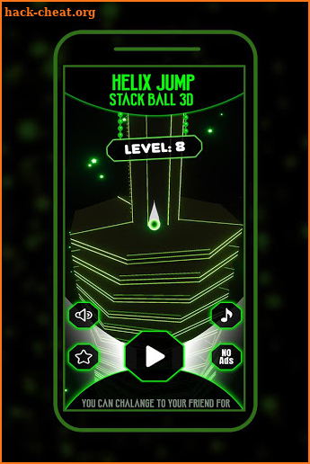 Helix Jump Stack Ball 3D screenshot