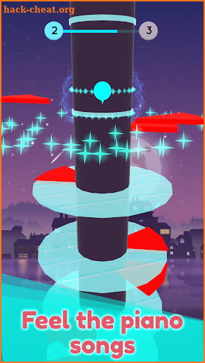 Helix Piano Jump screenshot