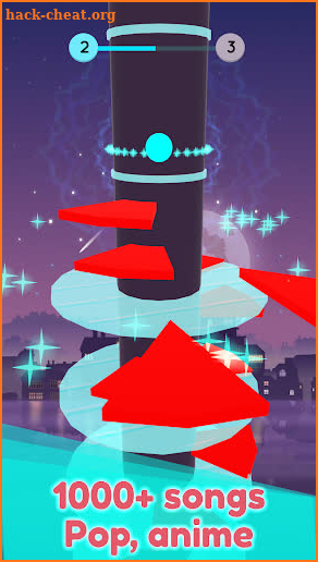 Helix Piano Jump screenshot