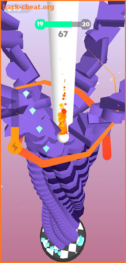 Helix Stack Fall 3D : Relaxing Tower Blaster screenshot