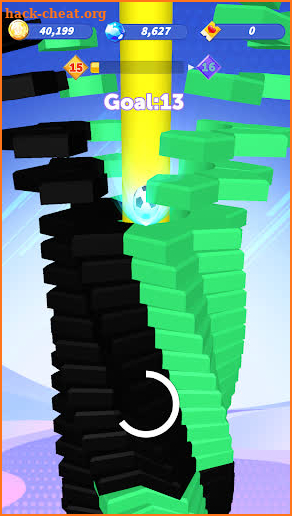 Helix Stack:Ball Smash screenshot