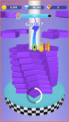 Helix Stack:Drop Crash screenshot