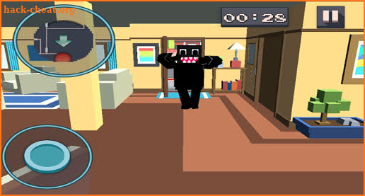 Hello Cartoon Cat Neighbor 3D screenshot