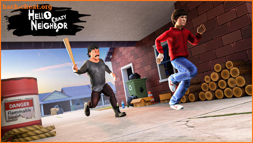 Hello Crazy Neighbor Game:Secret. Family Escape 3D screenshot