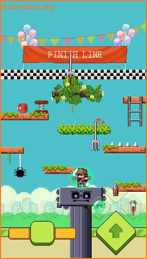 Hello Jumper - Free Pixel Jump Game screenshot