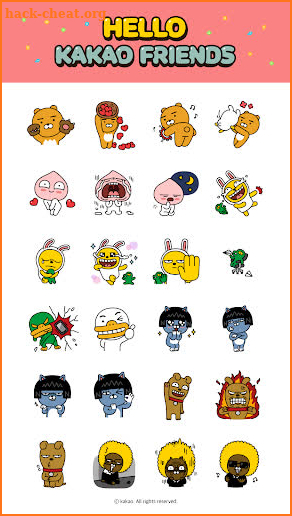 Hello KakaoFriends WAStickers screenshot