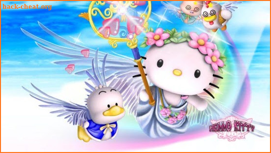 hello kitty art Wallpaper screenshot