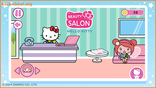 Hello Kitty: Beauty Salon screenshot